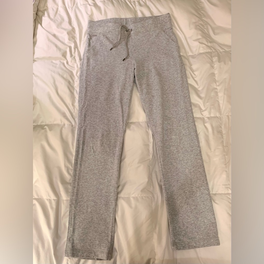 L.L. Bean Women's Ultrasoft Sweats, Straight-Leg XS grey